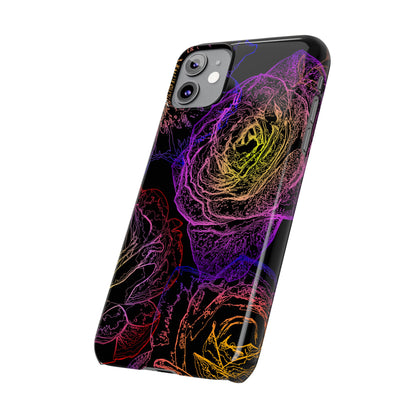 Cosmic Flower (Slim Phone Cases)