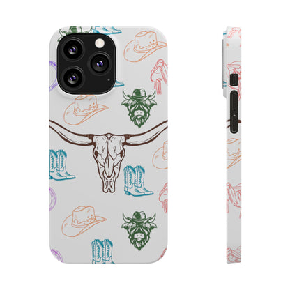 CowGirl World (Slim Phone Cases)