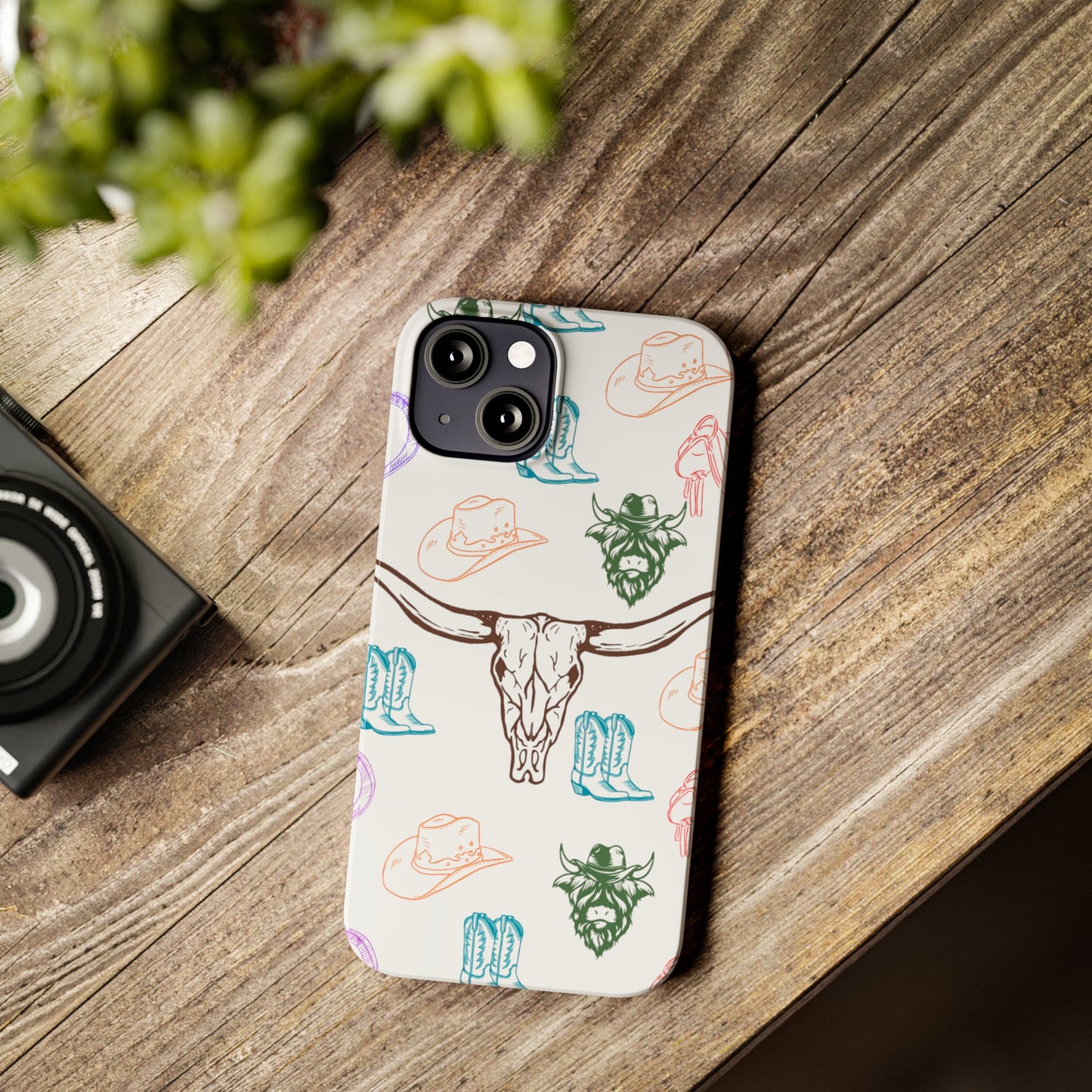 CowGirl World (Slim Phone Cases)