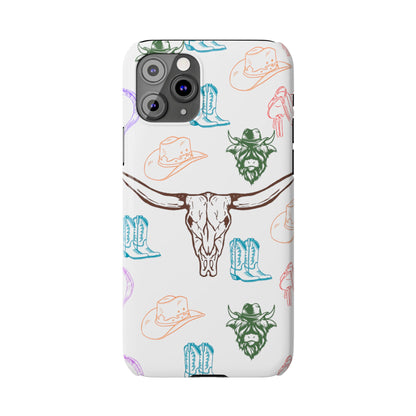 CowGirl World (Slim Phone Cases)