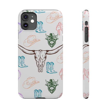 CowGirl World (Slim Phone Cases)