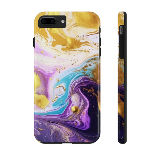 Galactic Swirl Impact-Resistant Phone Case