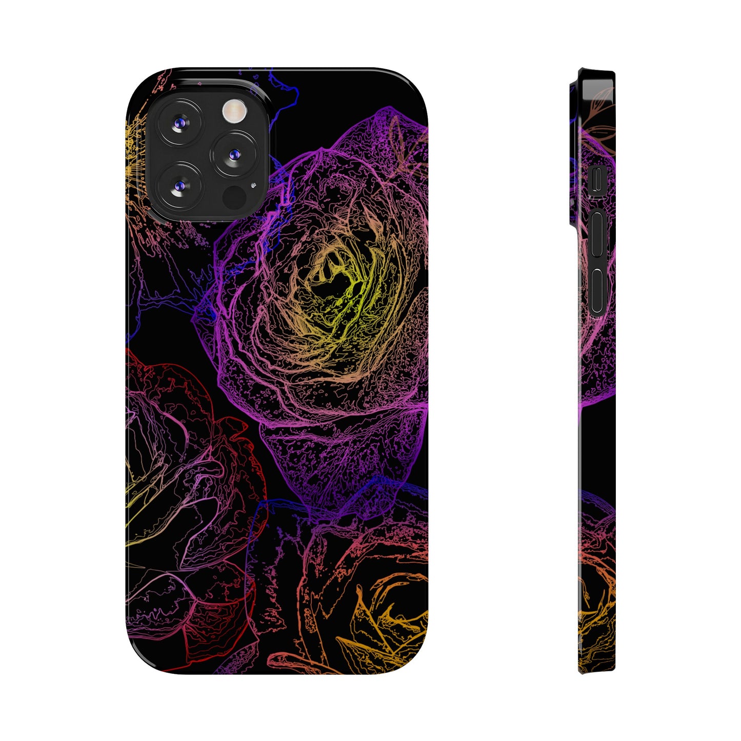 Cosmic Flower (Slim Phone Cases)