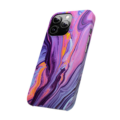 Psychedelic Swirl Ultra-Slim Phone Case for iPhone