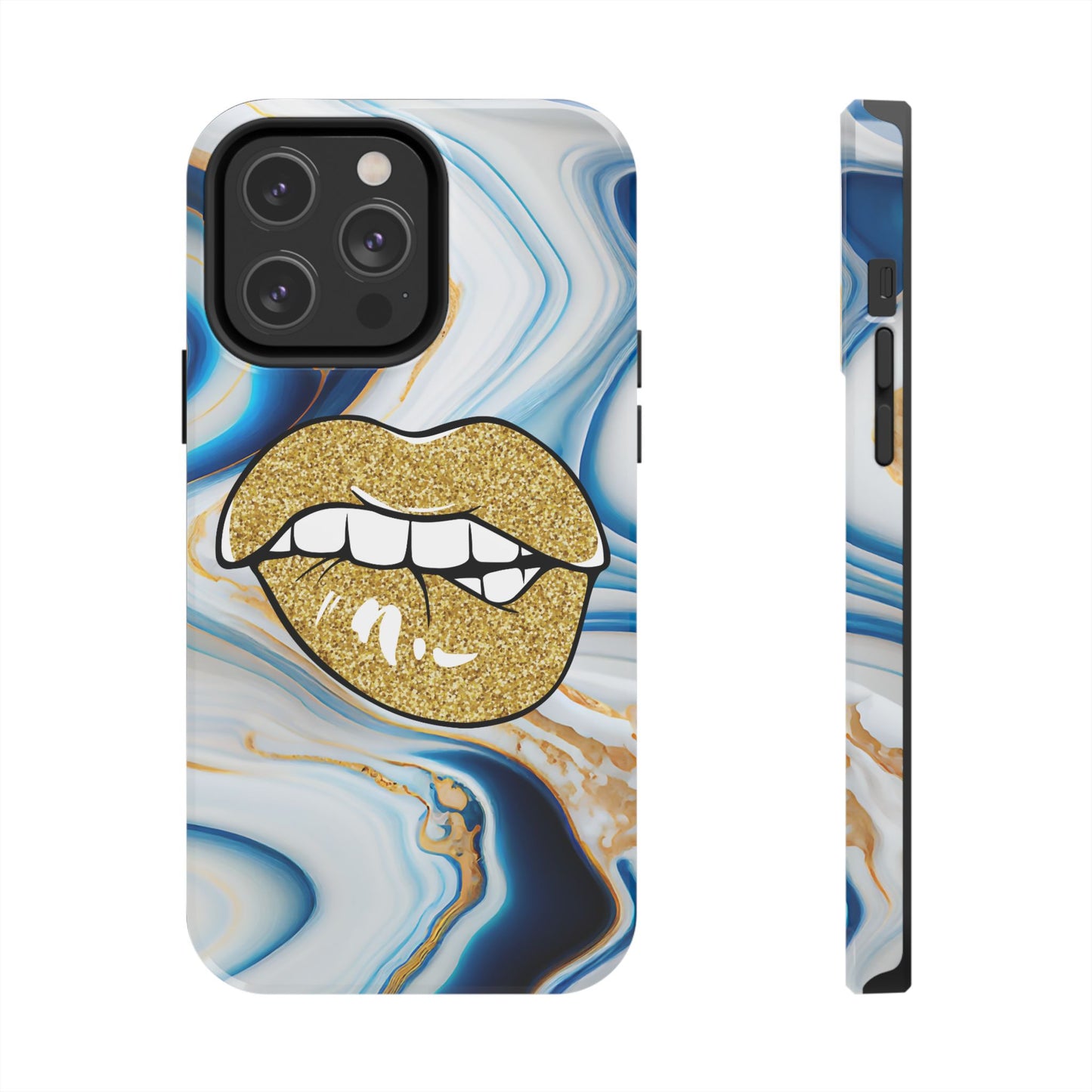 Marbled Kiss (Tough Phone Case)