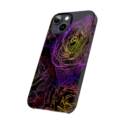 Cosmic Flower (Slim Phone Cases)