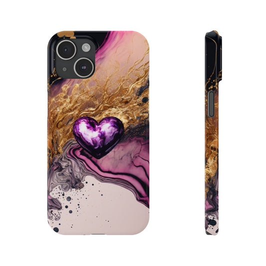 Glass Heart (Slim Phone Cases)