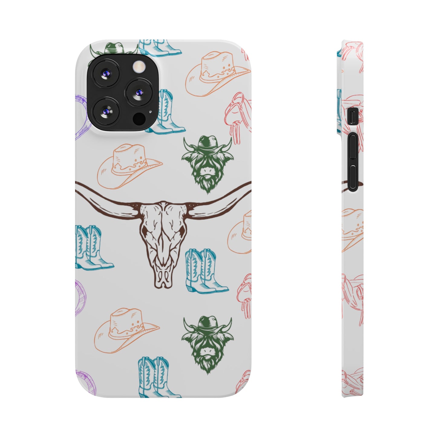 CowGirl World (Slim Phone Cases)