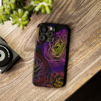 Cosmic Flower (Slim Phone Cases)