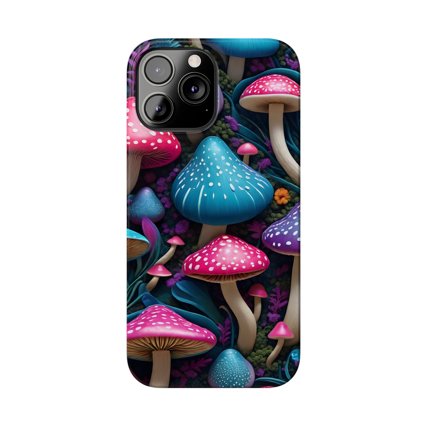 Whimsical  Mushroom Wonderland  (Slim Phone Case)