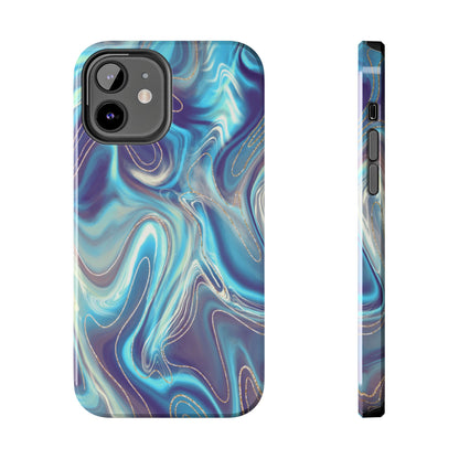 Aurora Swirl Impact-Resistant Phone Case