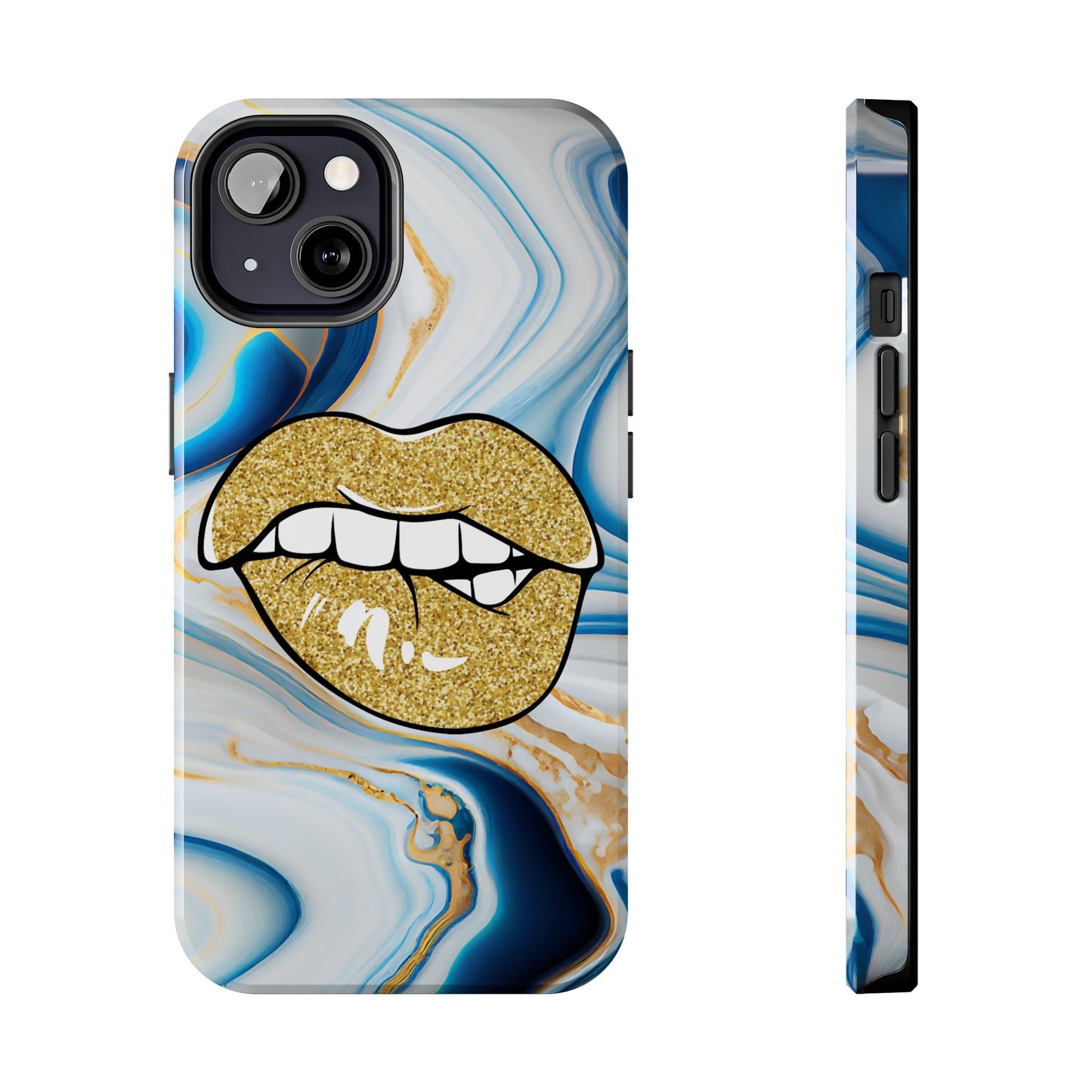 Marbled Kiss (Tough Phone Case)