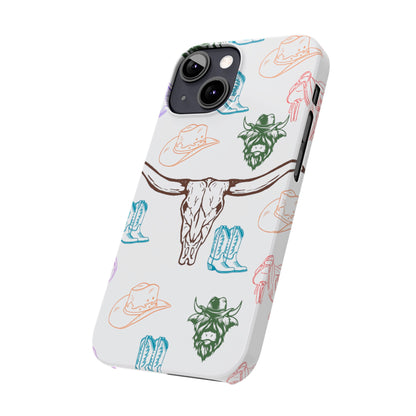 CowGirl World (Slim Phone Cases)