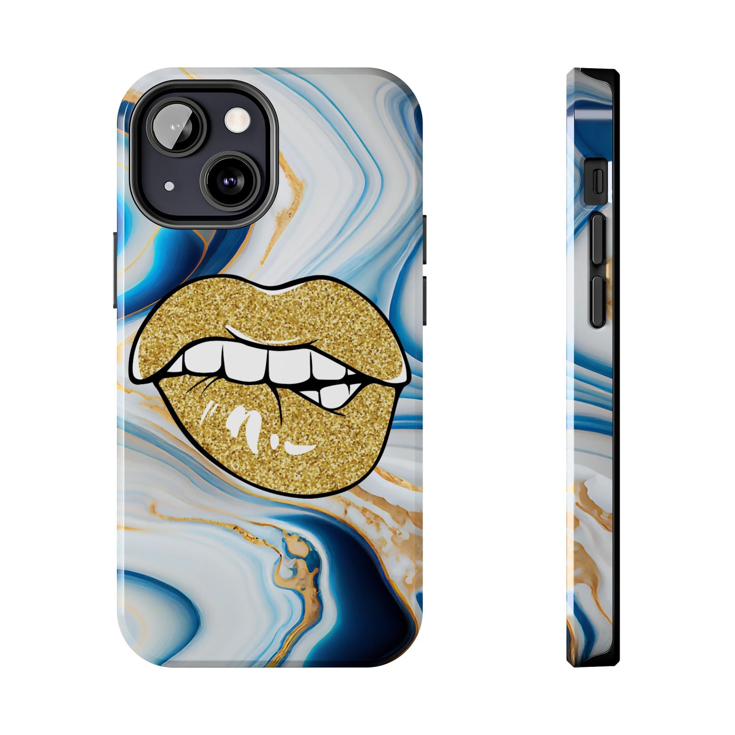 Marbled Kiss (Tough Phone Case)