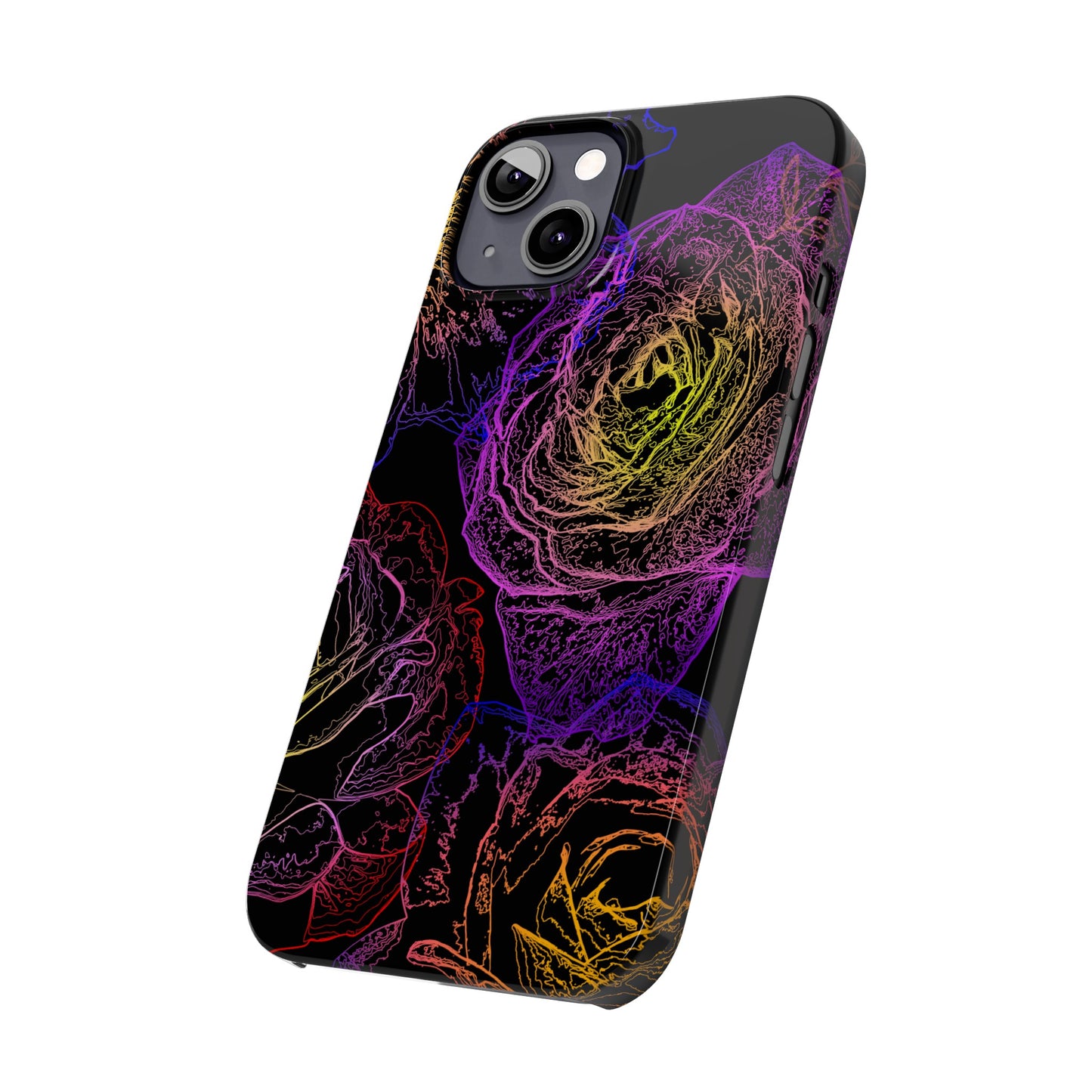 Cosmic Flower (Slim Phone Cases)