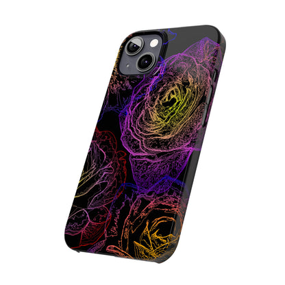 Cosmic Flower (Slim Phone Cases)