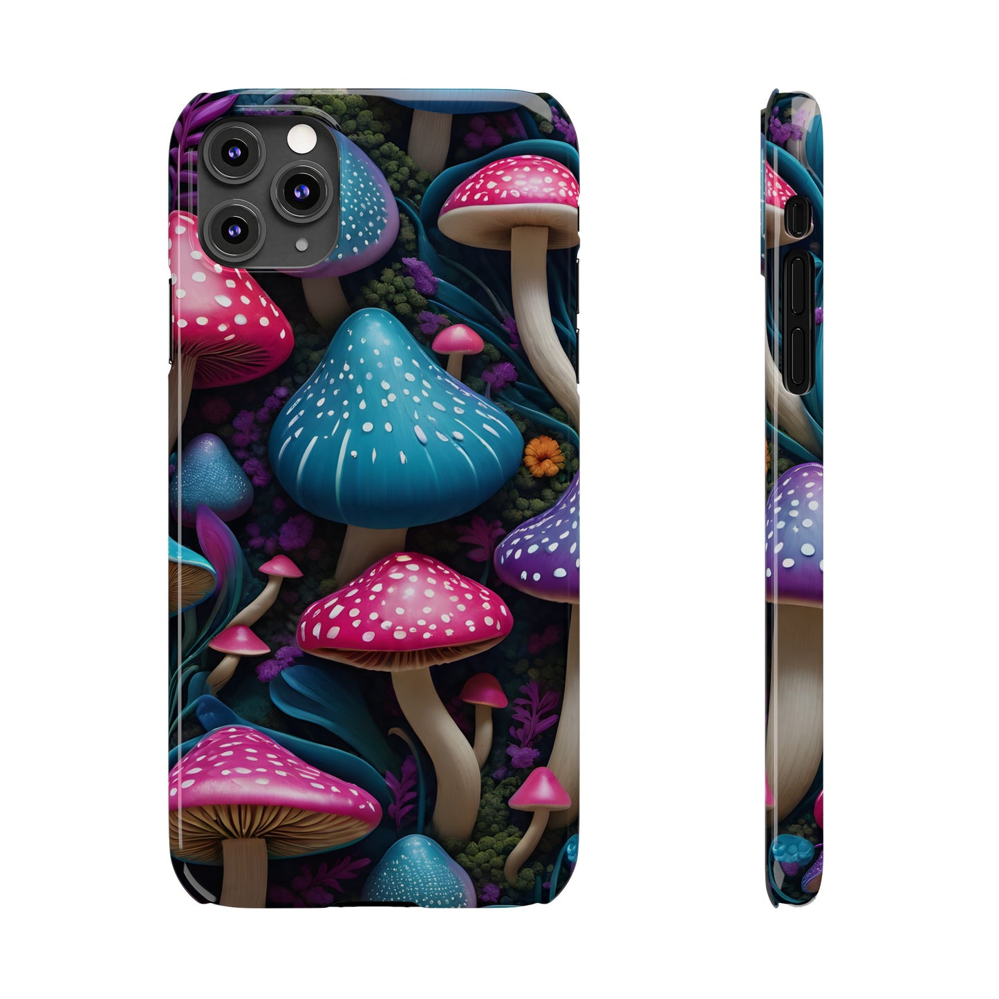 Whimsical  Mushroom Wonderland  (Slim Phone Case)