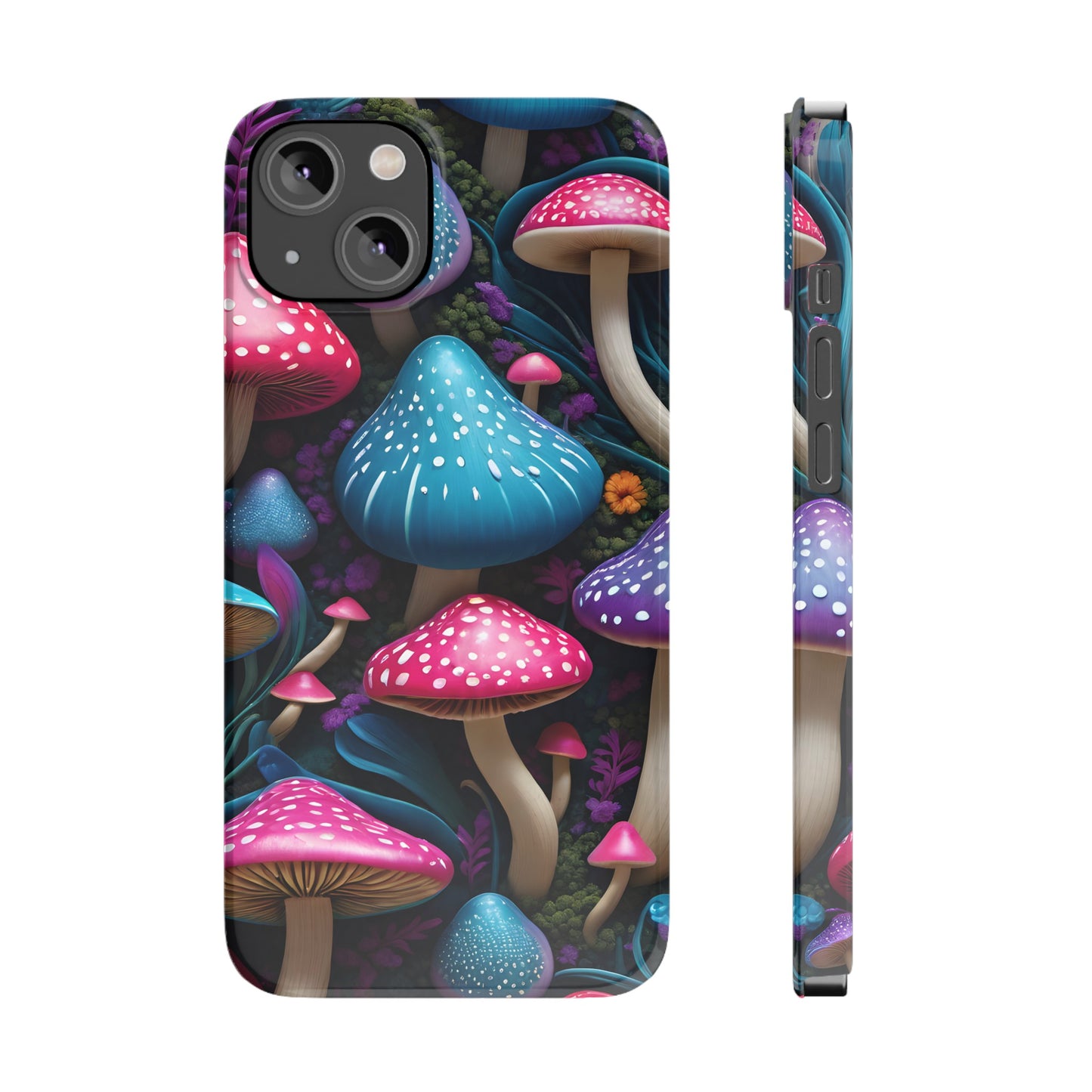 Whimsical  Mushroom Wonderland  (Slim Phone Case)