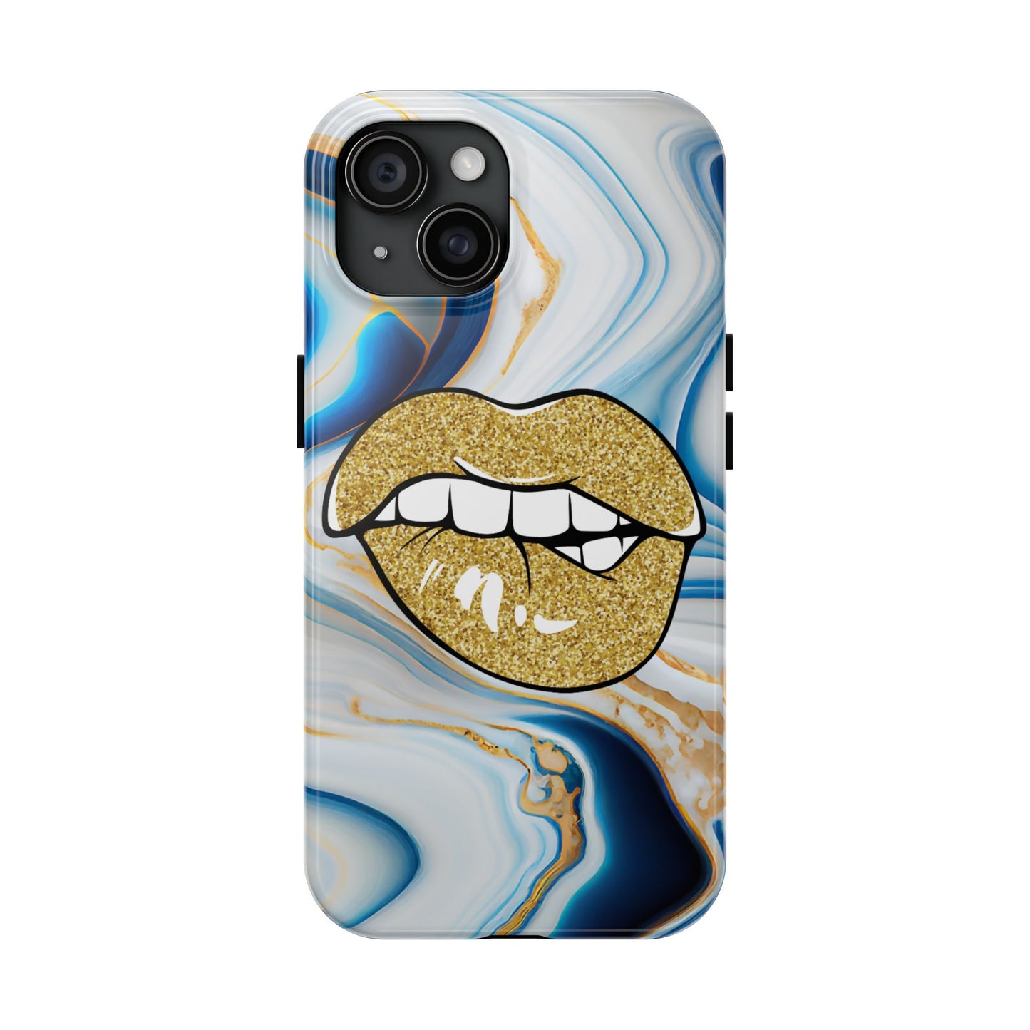 Marbled Kiss (Tough Phone Case)