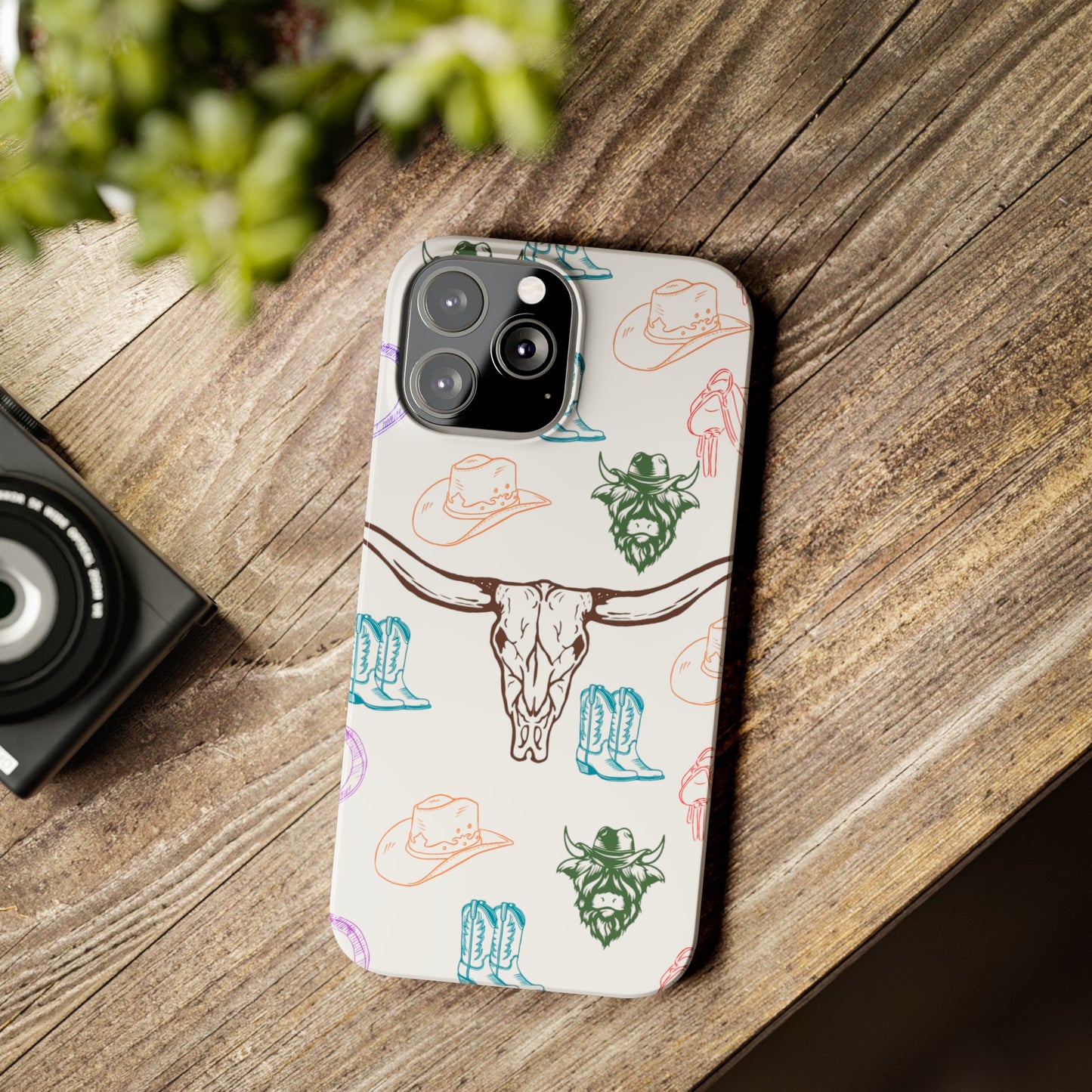 CowGirl World (Slim Phone Cases)