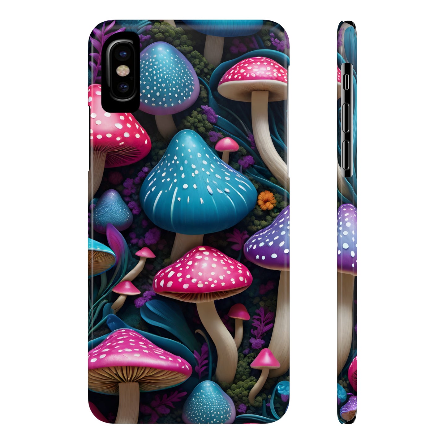 Whimsical  Mushroom Wonderland  (Slim Phone Case)