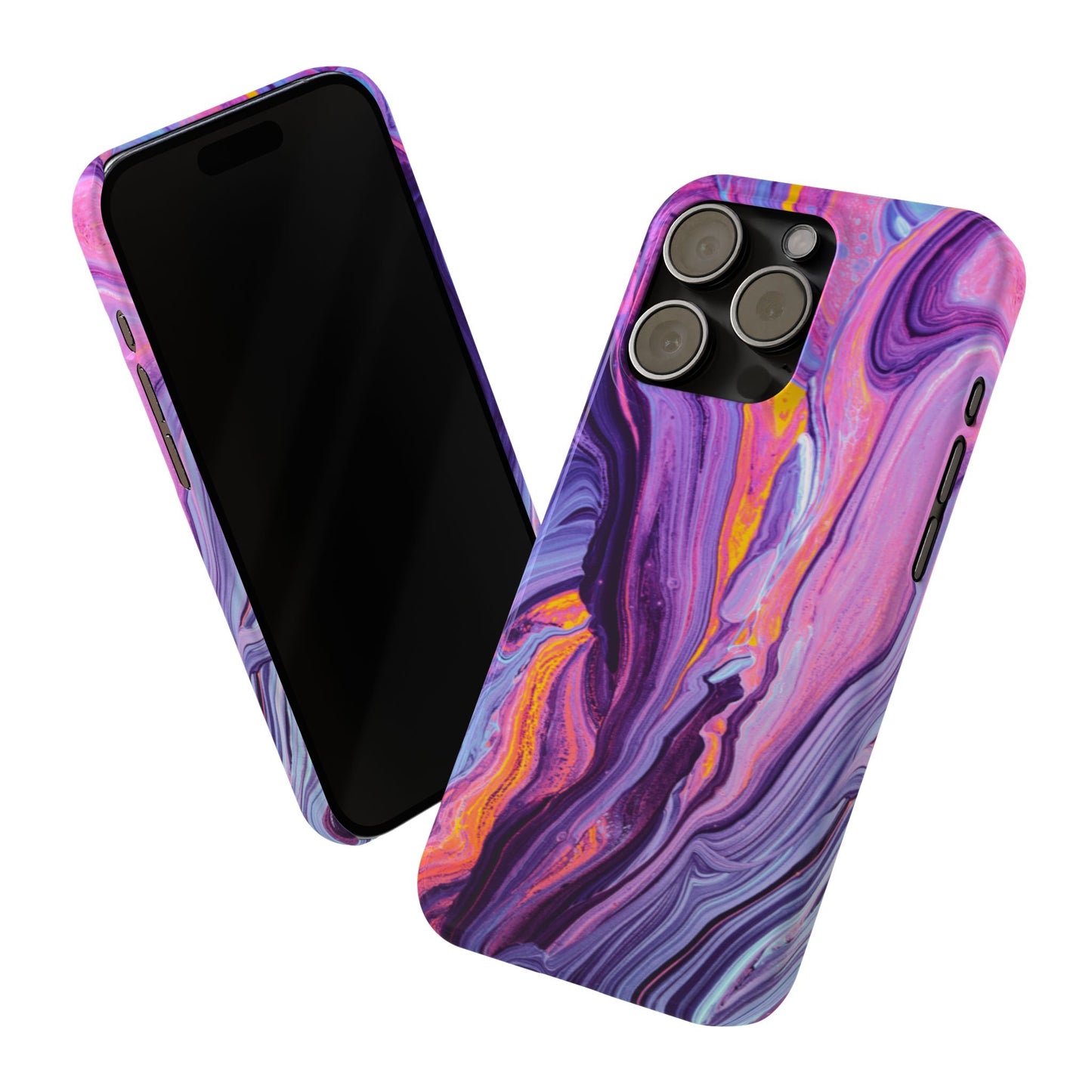 Psychedelic Swirl Ultra-Slim Phone Case for iPhone