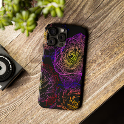 Cosmic Flower (Slim Phone Cases)