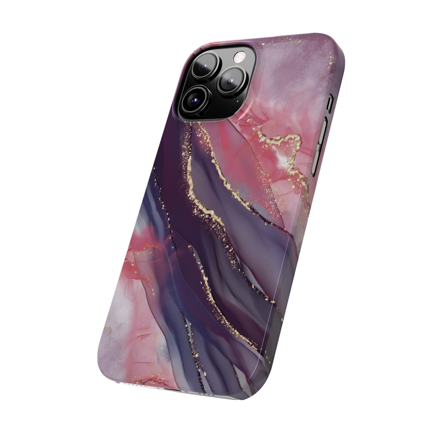 "Elegant Marbling Euphoria - Slim Phone Case