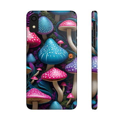 Whimsical  Mushroom Wonderland  (Slim Phone Case)