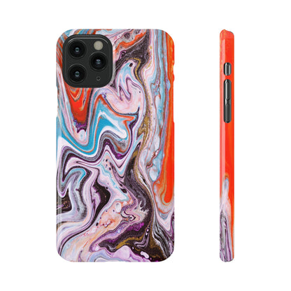 Abstract Elegance Marbled Phone Case - Slim and Protective