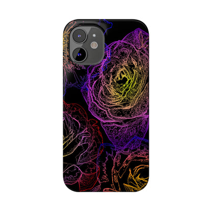 Cosmic Flower (Slim Phone Cases)