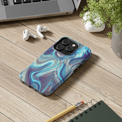 Aurora Swirl Impact-Resistant Phone Case