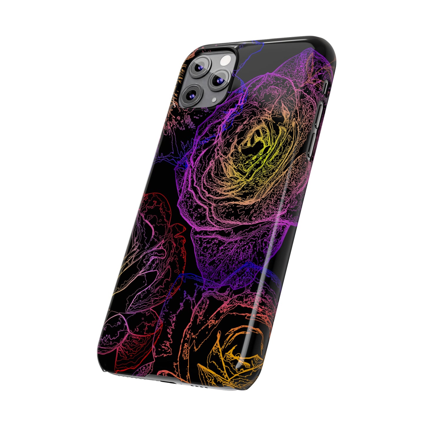 Cosmic Flower (Slim Phone Cases)