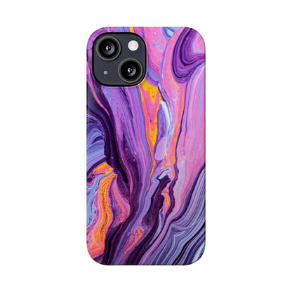 Psychedelic Swirl Ultra-Slim Phone Case for iPhone