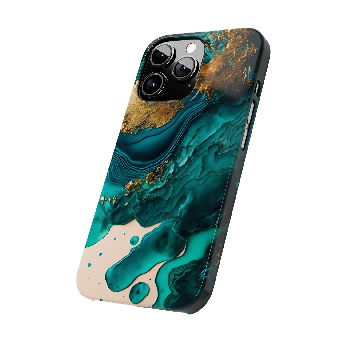 Abstract Geometric Bliss Slim Phone Case