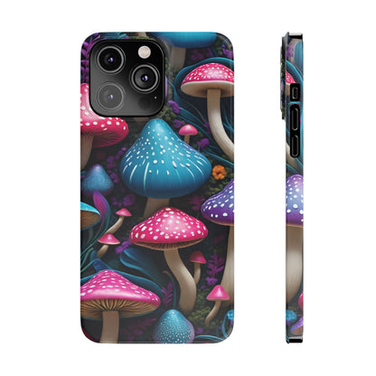 Whimsical  Mushroom Wonderland  (Slim Phone Case)