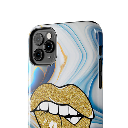 Marbled Kiss (Tough Phone Case)