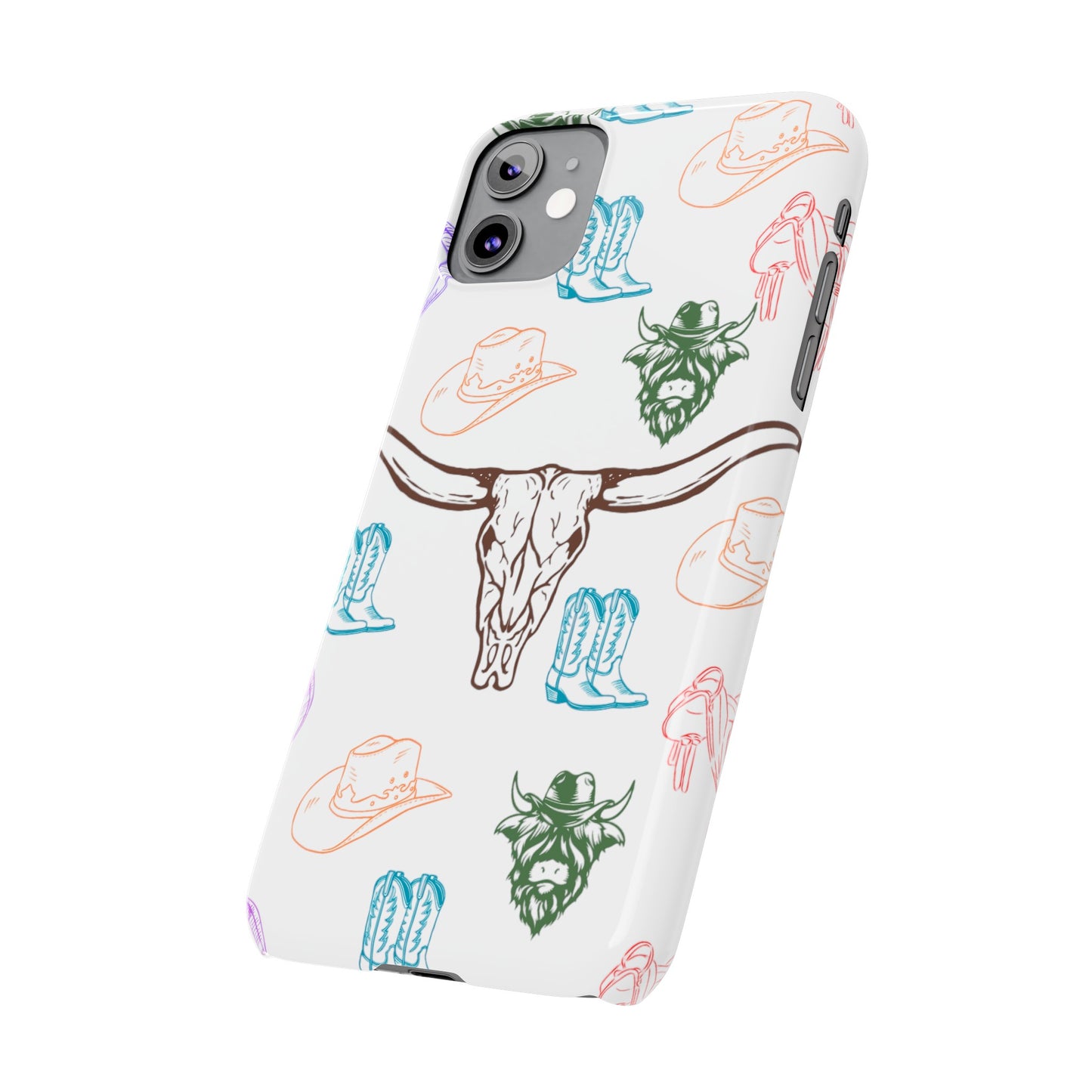 CowGirl World (Slim Phone Cases)