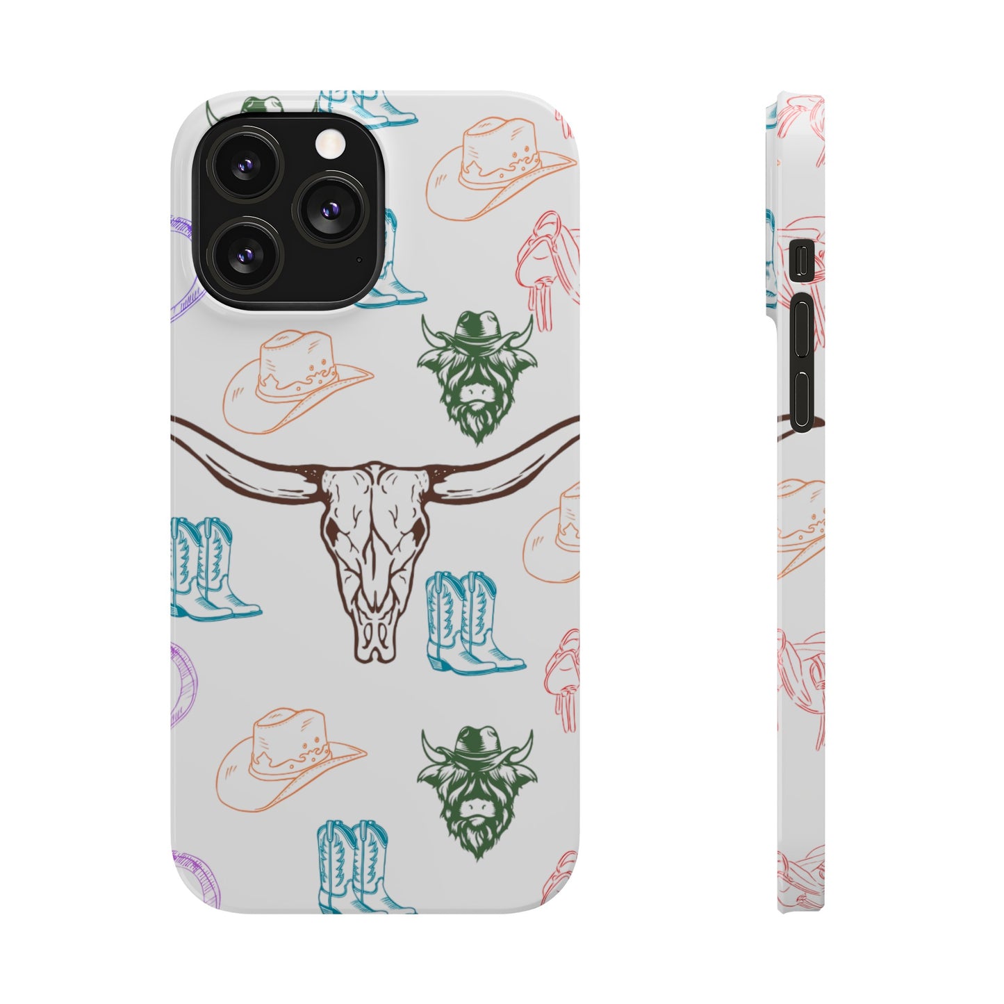 CowGirl World (Slim Phone Cases)