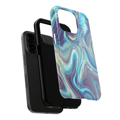 Aurora Swirl Impact-Resistant Phone Case