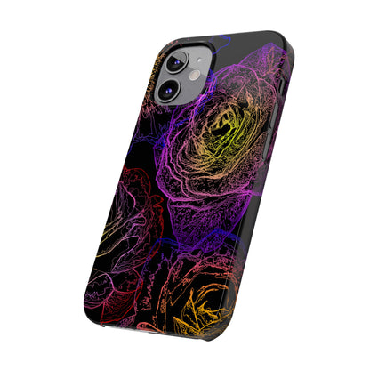 Cosmic Flower (Slim Phone Cases)