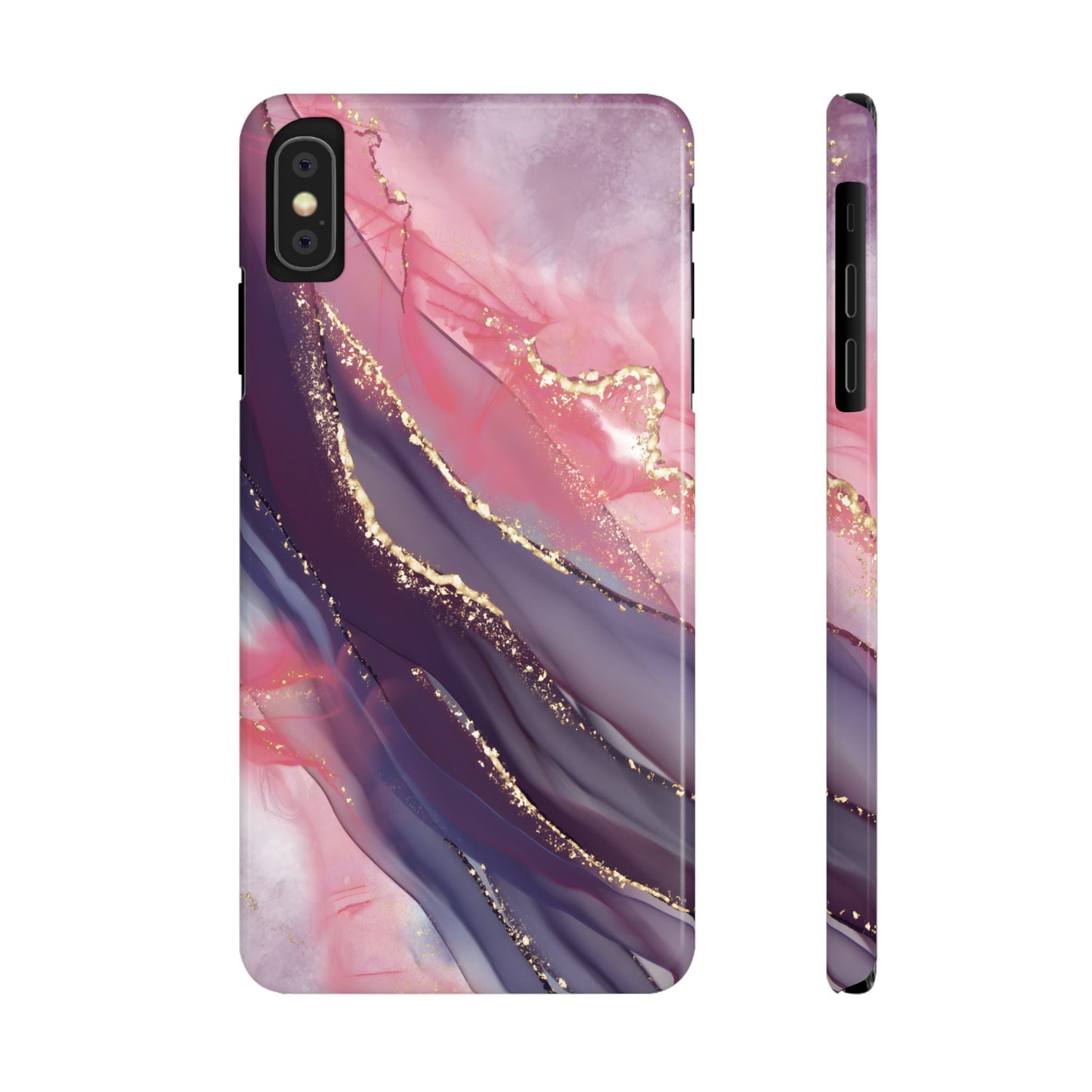 "Elegant Marbling Euphoria - Slim Phone Case