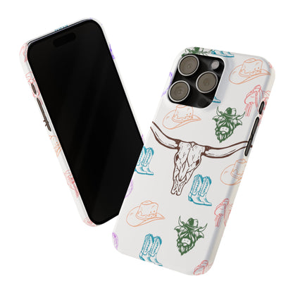 CowGirl World (Slim Phone Cases)