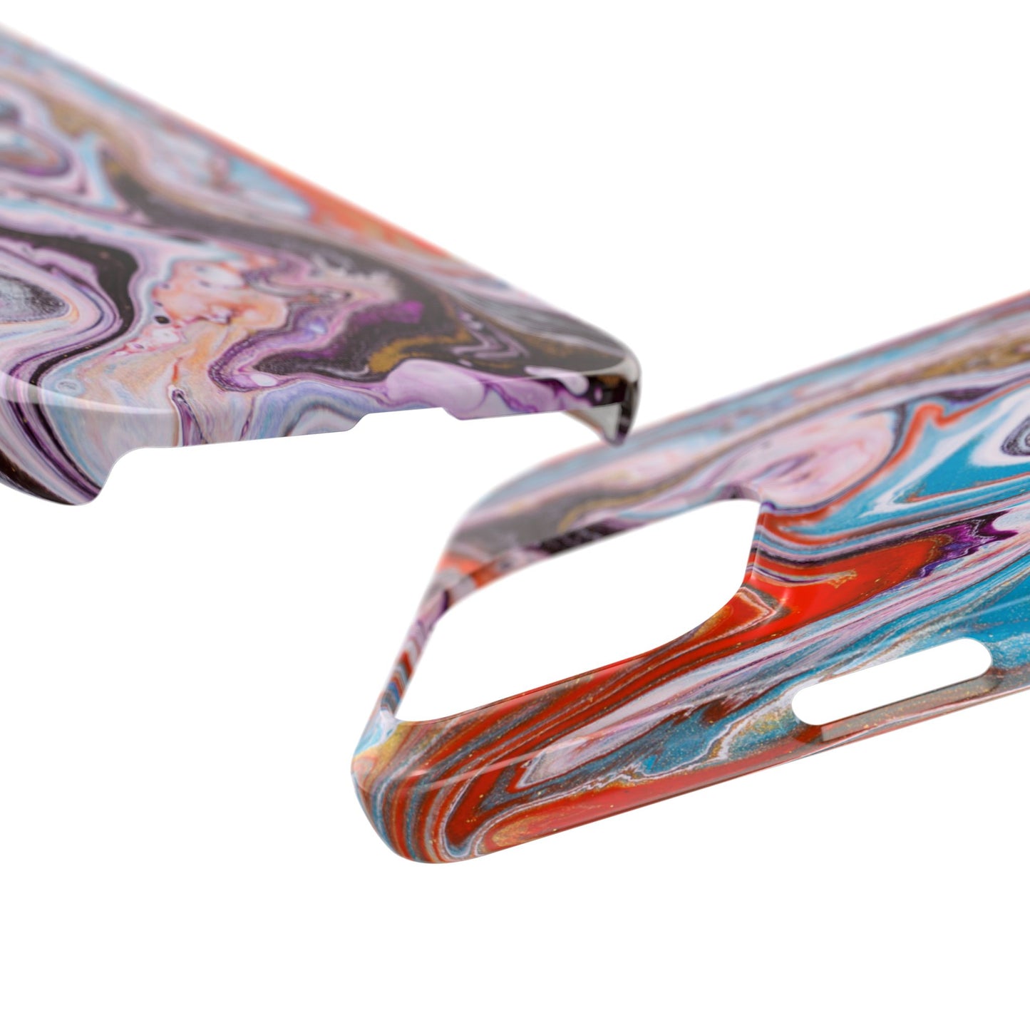 Abstract Elegance Marbled Phone Case - Slim and Protective