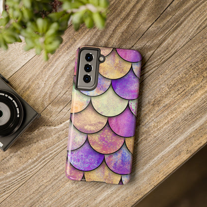 Galactic Mermaid Scales (Tough Phone Case)