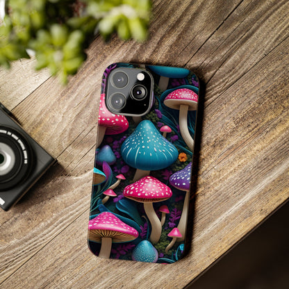 Whimsical  Mushroom Wonderland  (Slim Phone Case)