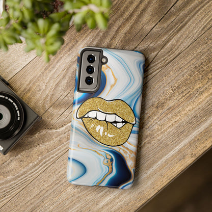 Marbled Kiss (Tough Phone Case)