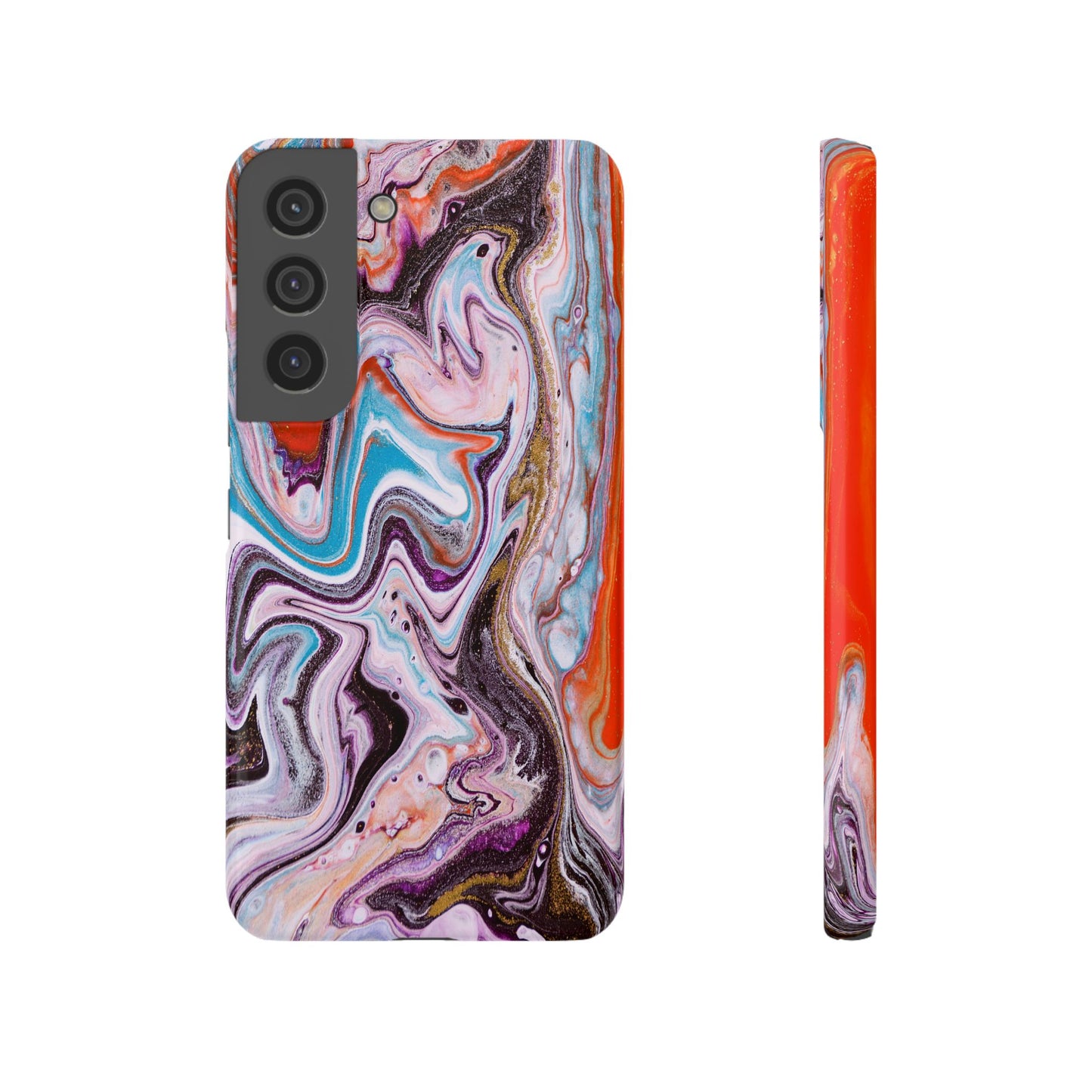 Abstract Elegance Marbled Phone Case - Slim and Protective