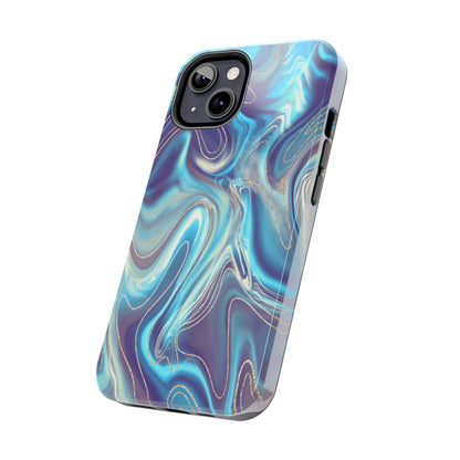 Aurora Swirl Impact-Resistant Phone Case