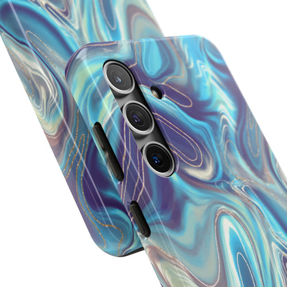 Aurora Swirl Impact-Resistant Phone Case